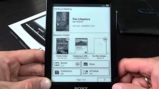 Sony Reader (PRS-T1) Feature demo