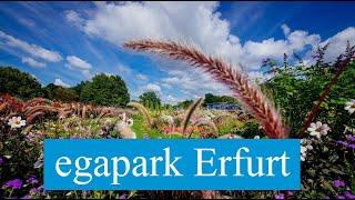 Drohnenflug über den Egapark Erfurt