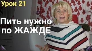 Пить надо по Жажде! Как похудеть. ЕЛЕНА СТЕПАНОВА. ( Урок 21 )