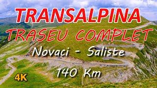 Transalpina : Traseu complet Novaci - Saliste 4K