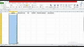 EMI CALCULATION IN EXCEL|| EMI CALCULATOR || IN HINDI
