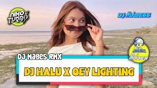 DJ HALU X QEYLARF LIGHTING [ DJ MABES CHANNEL ] NEW NIKO STYLE 2024