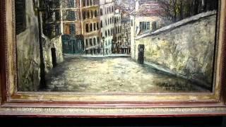 Maurice UTRILLO - Rue du Mont-Cenis - Musee de l'Orangerie