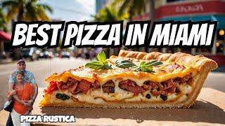 Discover the Best Slice in Miami: Pizza Rustica