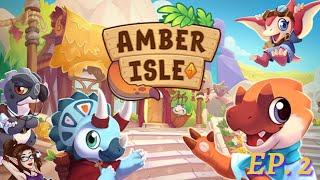 Ep 2 ~ Running a Dino Shop in Amber Isle  | LiveStream   ~  Day [91/730]