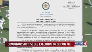 Governor Stitt issues executive order on NIL