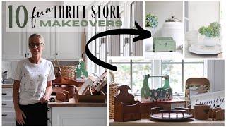 Thrift Store Projects ~ Home Decor from the Thrift Store ~ Thrift Store Haul ~Thrift Store Makeovers