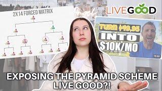 A NEW PYRAMID SCHEME?! LIVE GOOD: THE DARK TRUTH!