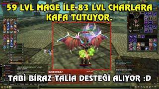 Knight Online VS | SeyitYasan 59 LVL Mage, 83 LVL Asas İle VS Deniyor :D | CZ | PK