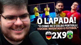 CASIMIRO REAGE: ALEMANHA 2 X 9 BRASIL - COPA DO MUNDO KINGS LEAGUE | Cortes do Casimito