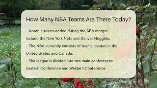 How Many NBA Teams Are There Today? - The Basketball Xpert