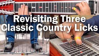 Revisiting 3 Classic Country Licks - Putting it all Together | Pedal Steel Guitar Lesson