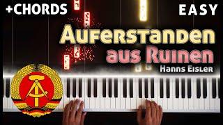 Auferstanden aus Ruinen | +Sheets | Piano Tutorial and Cover