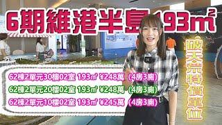 【2023-維港半島 】6期維港半島193㎡ 破天荒特價單位  #十里銀灘  #十里銀灘維港半島