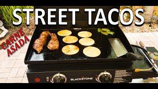 Street Tacos on the Blackstone Griddle | COOKING WITH BIG CAT 305