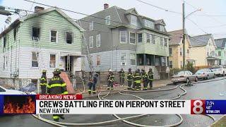 No injuries reported after fire at vacant building in New Haven