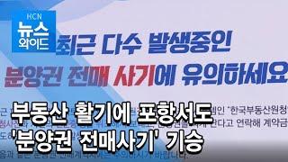 부동산 활기에 포항서도 '분양권 전매사기' 기승 / 현대 HCN 경북방송