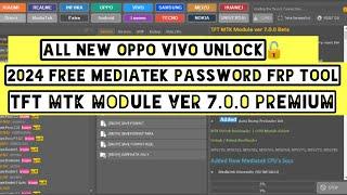 TFT MTK Module ver 7.0.0 Beta Tft Unlock Tool internet MTK Module V7.0 PRO Tool Error Fixed Version