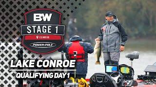 Bass Pro Tour | Stage 1 | Lake Conroe | Qualifying Day 1 Highlights