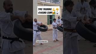 Intense Tyre Training️ #karate #training #shorts #youtube #trending #martialarts #ASMA #INDIA