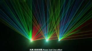 Club Lazer 3 Watt 3W Rgb Ilda Animation Indoor Laser Light