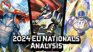 Digimon 2024 Europe Nationals Tournament Analysis