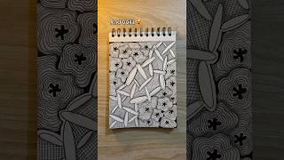 Amazing doodle Tutorial  Day 151 #shorts #doodlewithnadia #art  #drawing #zentangleart