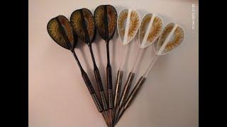 darts review cosmo fit stems & flights. loxley flights. Designa smooth barrels  Mission Alimix stems