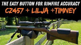 The Easy Button For Rimfire Accuracy ( CZ457 MTR + Lilja )