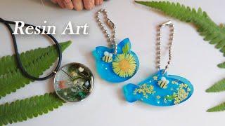 How to make resin art for beginners | Resin crafts jewelry