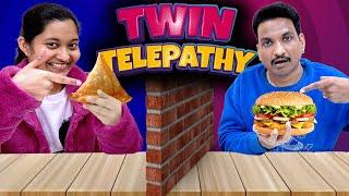 TWIN TELEPATHY CHALLENGE  | Papa vs Jinni | Cute Sisters