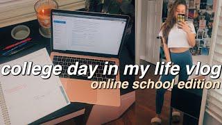 online college day in my life vlog | isabelle dyer