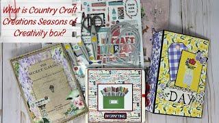 What is Country Craft Creations Seasons of Creativity Box? Come take a look!