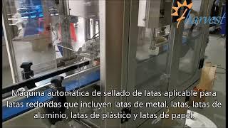 Máquina de sellado de latas de metal,máquina de sellado de latas de bebidas