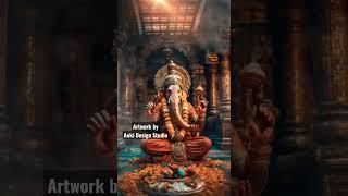 Welcome the divine, celebrate the joy of life! #shorts #shortsvideo #ganesha