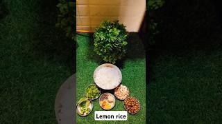 Lemon rice  Easy to cook recipe #South Indian lemon rice #cooking #recipe #coockingchannel