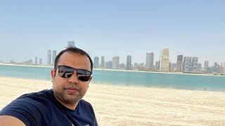 Dubai UAE 24/05/22 Al Mamzar beach  walk way