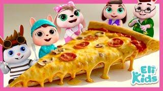 GIANT Pizza Creation!  | Eli Kids Songs & Nursery Rhymes