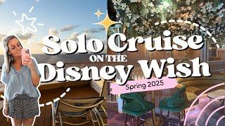Mom's First SOLO Cruise On The Disney Wish! Taking A Look At Quite Spaces And Where To Work