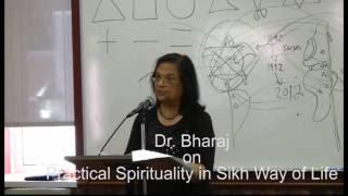 Dr  Bharaj on Practical Spirituality in Sikh Way of Life