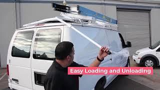 Cargo Van Drop Down Ladder Rack