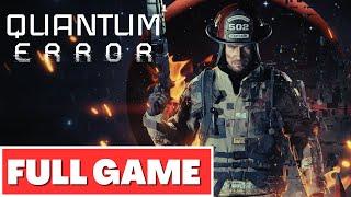 QUANTUM ERROR Gameplay Walkthrough FULL GAME - No Commentary