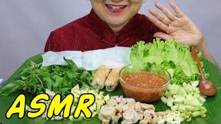 ASMR Namnueng Vietnamese Box Meal | Eating Sounds | Light Whispers | Nana Eats