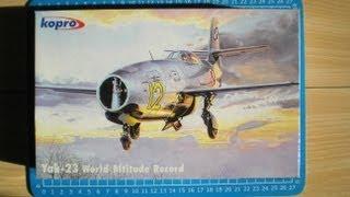 KP / Kopro 1/72 scale Yakovlev Yak-23 Flora - Inbox Review