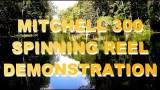 Mitchell 300 Reel Casting Demo by Johnny Dieckman 1956