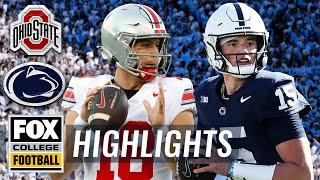 No. 4 Ohio State Buckeyes vs. No. 3 Penn State Nittany Lions Highlights | FOX College Football