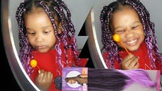 How to braids hair for beginners step by step|cute kids hairstyles