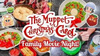 The Muppet Christmas Carol Movie Night//miss piggy's pork-free sliders & rizzo's cheesy sticks!