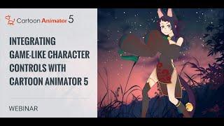 Integrating Game-like Character Controls with Cartoon Animator 5