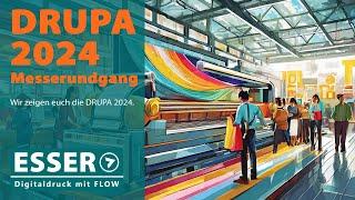 Messerundgang über die Drupa 2024 mit Rolf Blind von der ESSER-Gruppe